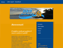 Tablet Screenshot of bedandbreakfastmalacala.com